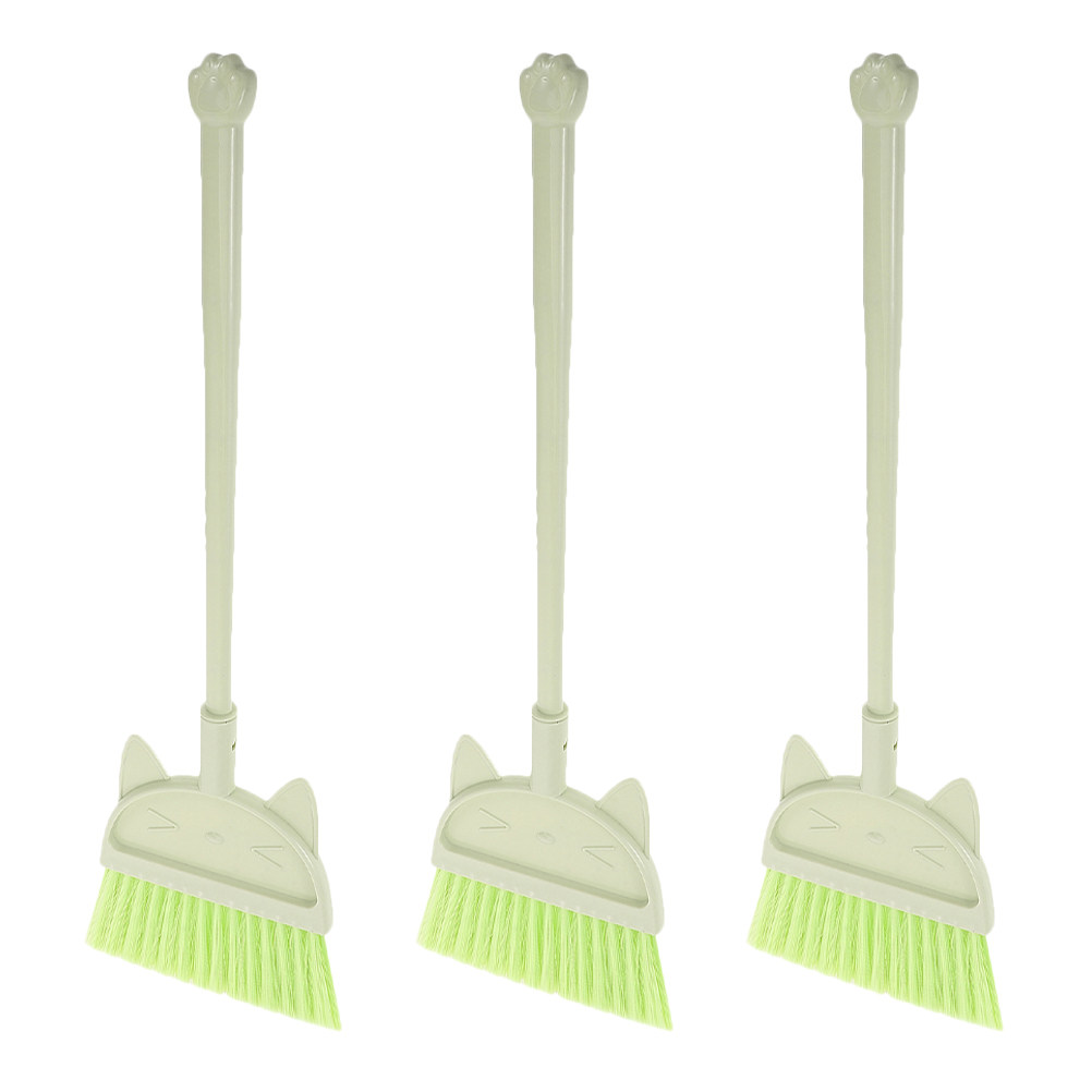Kids Outdoor Broom - Juego de 3 escobas para niños