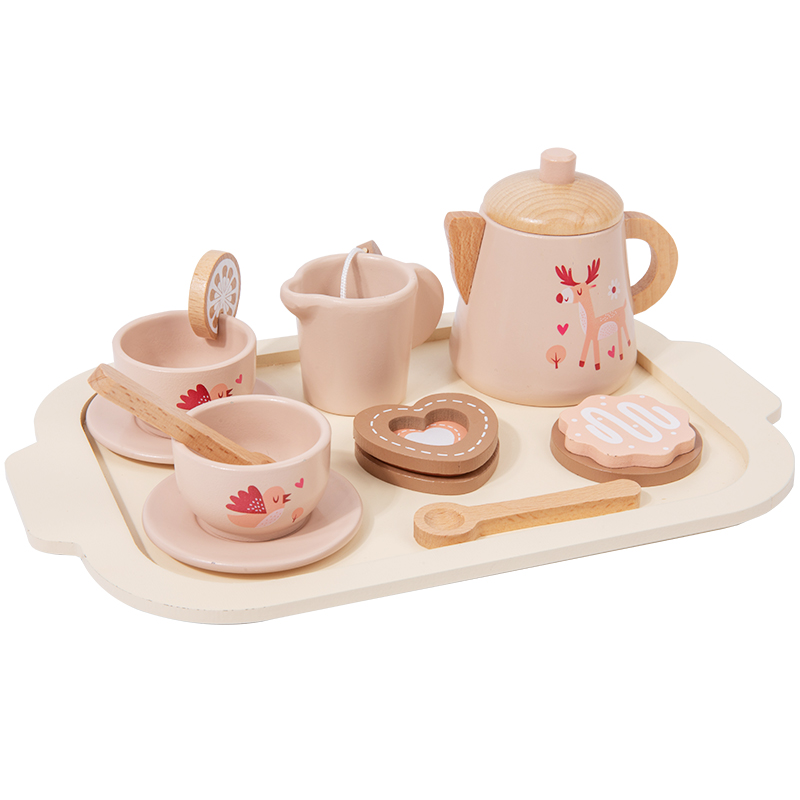 Kids Outdoor Kitchen Accessories - Juego de té de la tarde,