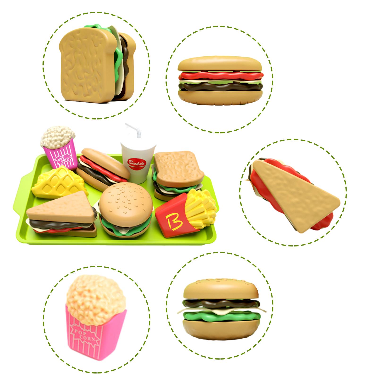 Kids Outdoor Kitchen Accessories - 27 Uds. Juego de simulación de