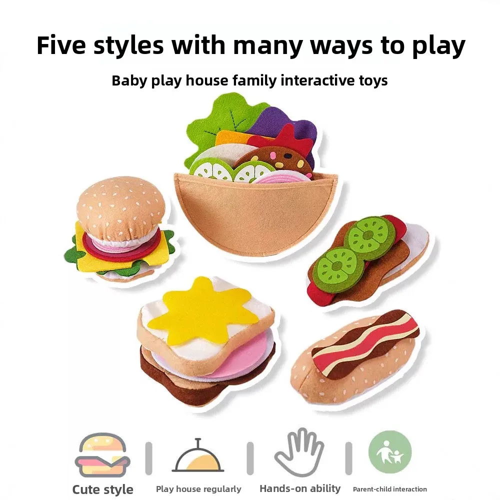 Juego de sándwiches y hamburgu - Kids Outdoor Kitchen Accessories reseña y precio