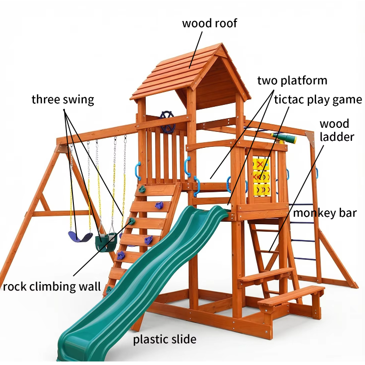 Equipo de Juego, Estructura de - Kids Outdoor Climbing Frame reseña y precio